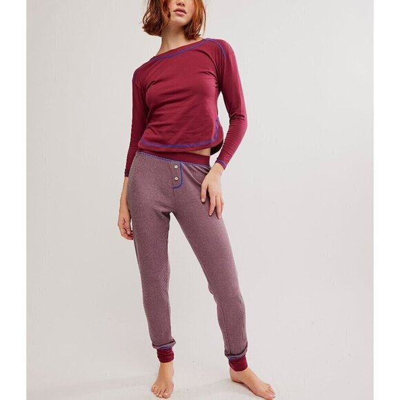 Free People Other - FREE PEOPLE Chill Evening PJ Set / Wild Ginger